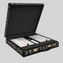 Luxury Leather Mahjong Gift Set - Christmas Travel Game Box