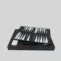 Leather Multi Game Box – Dominoes, Chess, Dice, Home Game Set