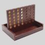 Four in a Row Family Game - Eco-Friendly Bamboo & Plastic