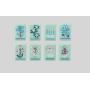 Custom Acrylic Mahjong Set Box Pusher Rack Game Table Gift