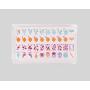 Acrylic Mahjong Board Game - Vibrant Tiles Gift Set