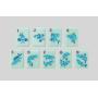 Custom American Mahjong Tiles - Clear, Black, White