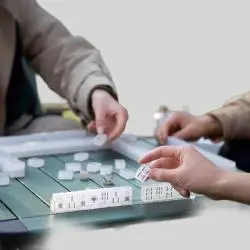 Custom Acrylic U-Shape Ruler, Mahjong Rack, JAYI