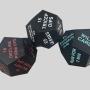 Fitness Dice PU Foam Slow Rebound Dice