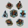 Custom Dragon Eye DND Dice Set Resin Polyhedral Dice for D&D Game