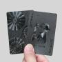 Custom Black Poker Deck Tray - Waterproof Luxury Cards