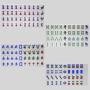 Mini Singapore Mahjong Tiles - PVC Box, Custom Logo