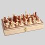 Wooden Chess Set - International Chess Game, Travel Chess Set