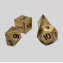 Custom Polyhedral Metal D&D Dice Set - Wholesale Zinc Alloy Dice