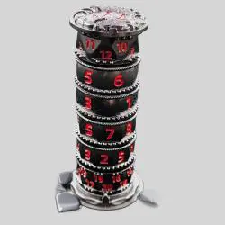 7-in-1 Magic Dice Spinner DND RPG Metal Dice Gift Box