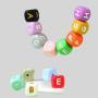 DIY Baby Teether Beads Set - Silicone Unisex Pacifier Toy
