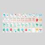 Acrylic Mahjong Set - Luxury Game for Family Lucite Mahjong