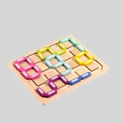 High Quality Wooden Building Blocks Puzzle Toys for Kids