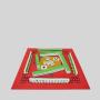 Nylon Mahjong Table Mat - Family Game Carpet