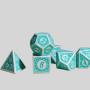 Acrylic Polyhedral Dice Set - DND RPG 7pcs Wholesale