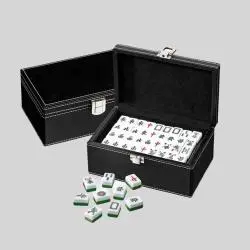 Custom Luxury PU Leather American Mahjong Set - OEM/ODM