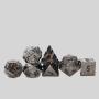 DND Metal Stripe Dice - Custom D&D Game Dice