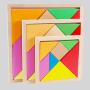 DIY Tangram 3D Puzzle Blocks Kids Learning Toys