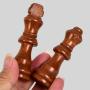 Portable Wooden Chess Checkers 2 in 1 Folding Game Set