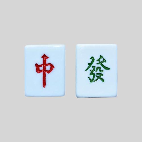 Retro Cartoon Mahjong Resin Tiles Wholesale