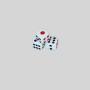 Singapore Mahjong Set - Crystal Acrylic Tiles, PVC Box