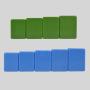 Chinese Mahjong Set - Blue & Green Tiles, Factory Supply