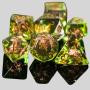 Udixi Polyhedral Resin Dice Set - D&D RPG Dice