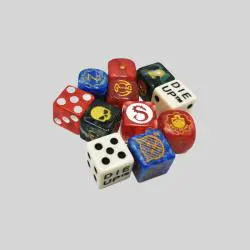 Custom Engraved Acrylic Dice for Games - TouMi TMD6