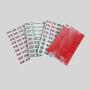 Chinese Mahjong Tiles Set - 144pcs, Custom Mold, 30mm