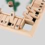 Deluxe 10-Number Dice Game Set - Shut The Box Party Game