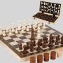 2 in 1 Magnetic Chess Set, Folding Board Game, Travel Chess Set