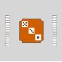 Colorful Mahjong Gaming Mat - Red/Brown/Green/Blue Table Cover