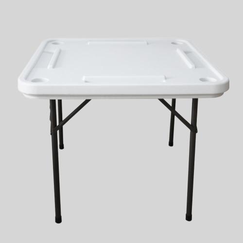 EASTOMMY Domino Game Table - Plastic Mold Game Set