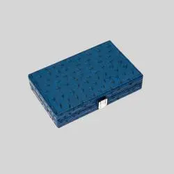 Luxury Domino Storage Box - Custom PU Leather Case