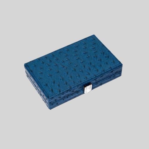 Luxury Domino Storage Box - Custom PU Leather Case
