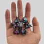 Colorful Resin DND Dice Set - Free Story RPG Table Games