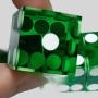 Acrylic Craps Dice Set - 5 AAA Grade, 19mm, Colored