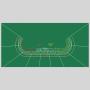 Poker Mat, 120x60cm, Custom Rubber Table, Linkway