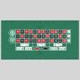 Poker Mat, 120x60cm, Custom Rubber Table, Linkway
