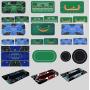 Poker Table Mat 180x90cm Texas Hold'Em Casino Game Mat