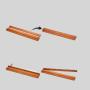 Natural Pine Mahjong Storage Rack - Wooden Game Rack