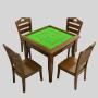 Solid Wood Casino Poker Table - Customize Your Game