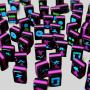 Triple Layer Mahjong Set - Acrylic Majiang Game, YUDA MJ25