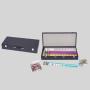 Luxury PU Mahjong Set with Custom Case & Racks