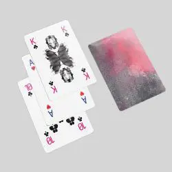 Custom Glow Poker Cards - Waterproof, Durable, Braille, Advertising
