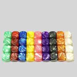 Custom RPG DND Dice – Acrylic, Logo, 16mm, Customizable