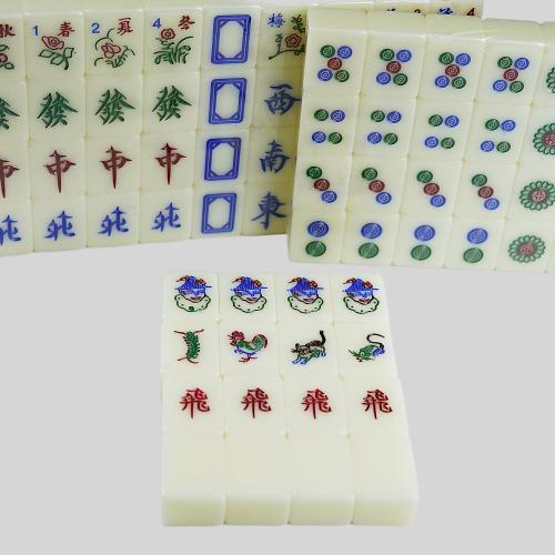 High Quality Malaysia Style Acrylic Mahjong Set