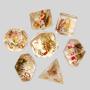 YuSun Resin Polyhedral D&D Dice Set (4-20 Sides)