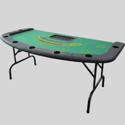 Custom Texas Poker Table - Foldable, Multi-Game, Jiayi