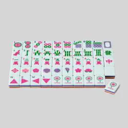 Western Mahjong Set - Acrylic Base, Melamine Tiles, Custom Packaging